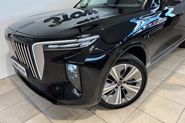 Sort Hongqi E-HS9 fra 2024