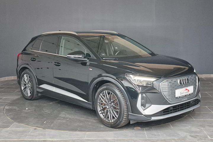 Sort Audi Q4 e-tron fra 2022