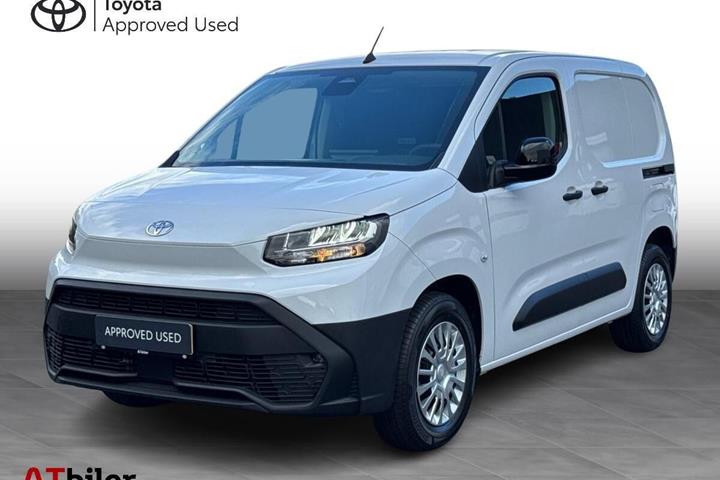Hvid Toyota Proace City Electric fra 2026