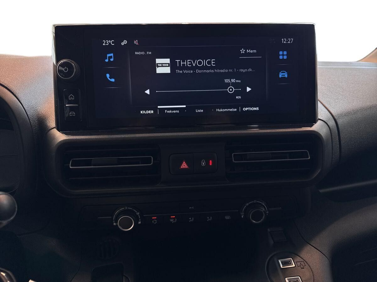 Hvid Toyota Proace City Electric fra 2026
