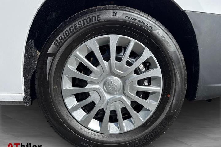 Hvid Toyota Proace City Electric fra 2026