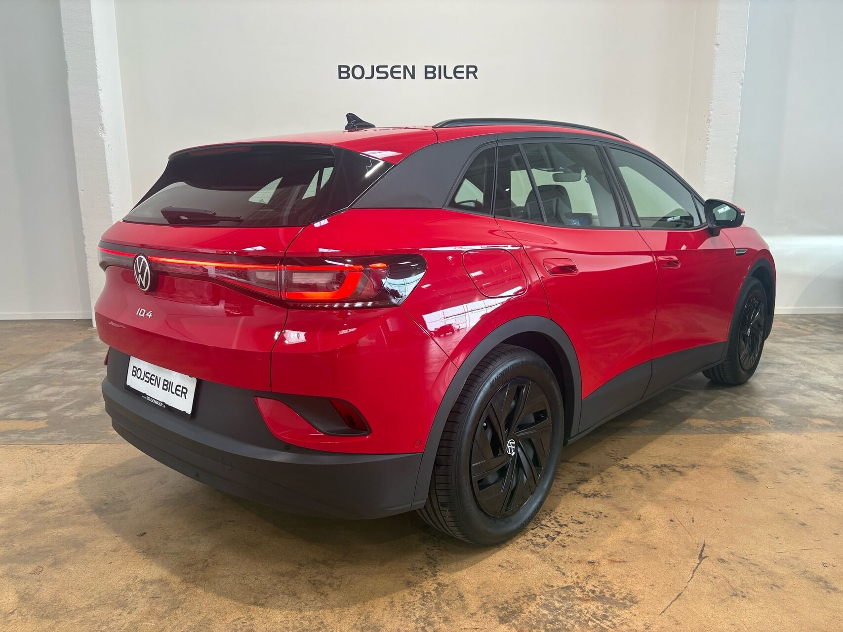 Rød VW ID.4 fra 2023