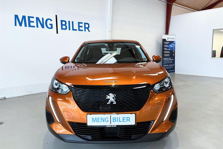 Orange Peugeot 2008 fra 2021