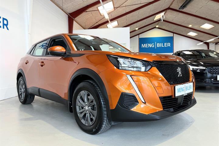 Orange Peugeot 2008 fra 2021