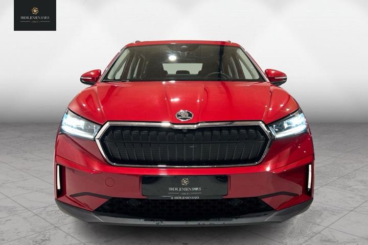 Rød Skoda Enyaq fra 2024