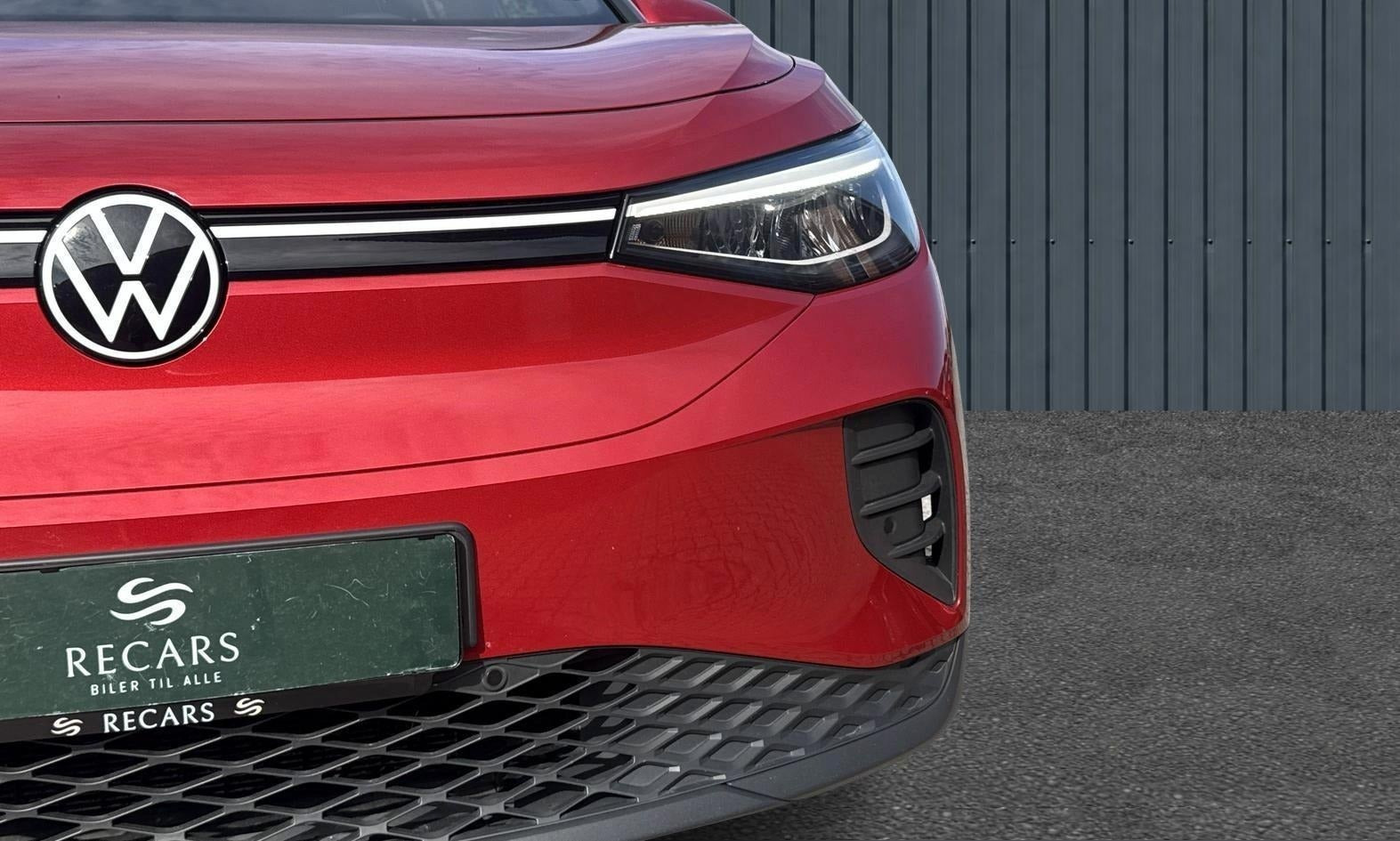 Rød VW ID.4 fra 2023