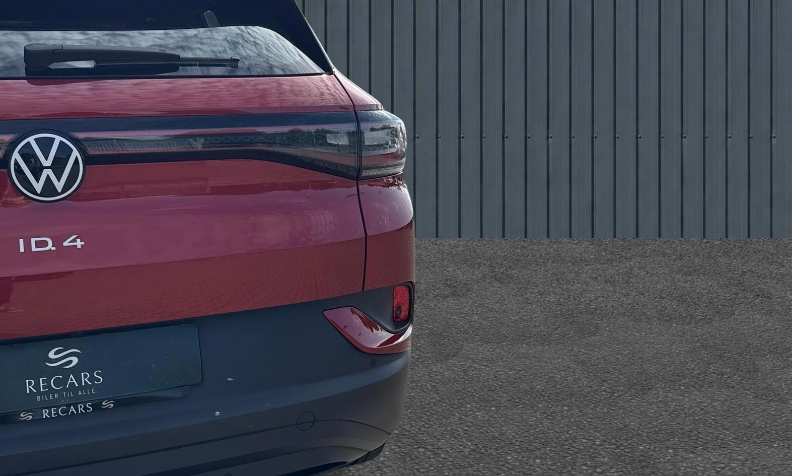 Rød VW ID.4 fra 2023