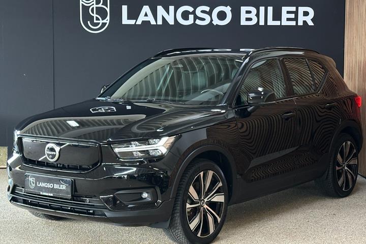 Sort Volvo XC40 fra 2021