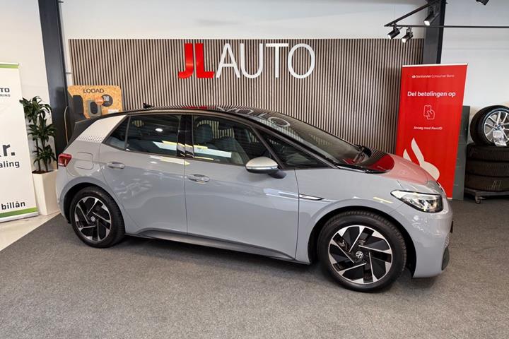 Grå VW ID.3 fra 2020