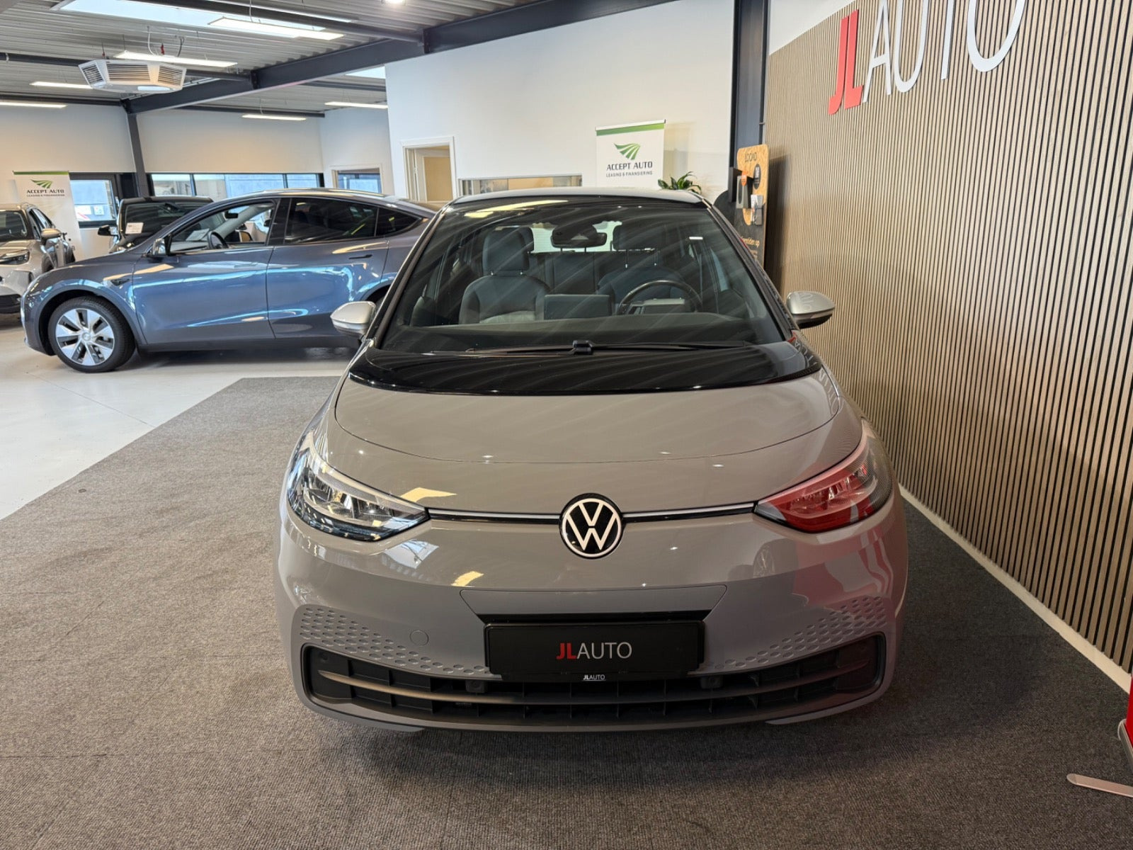 Grå VW ID.3 fra 2020