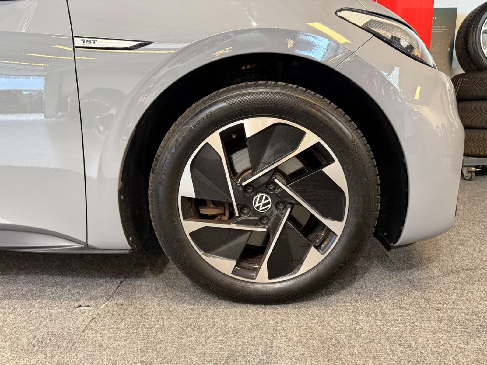 Grå VW ID.3 fra 2020