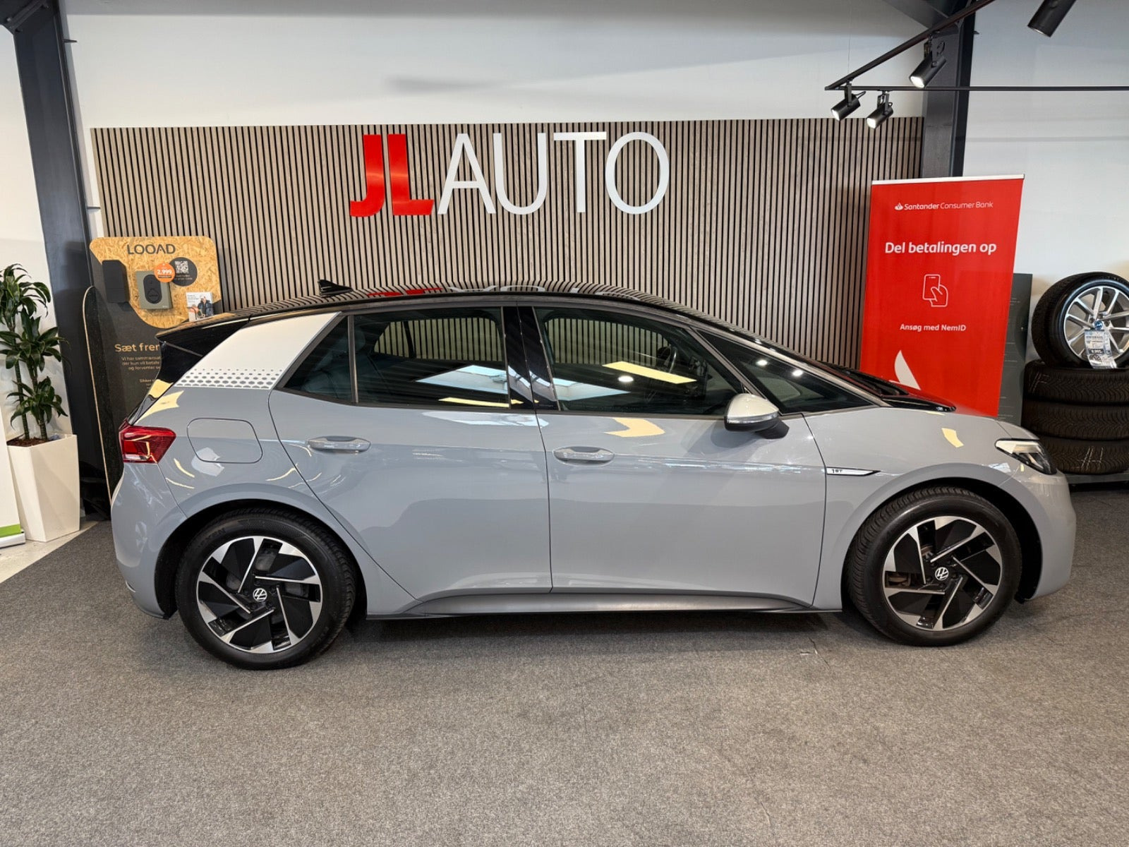 Grå VW ID.3 fra 2020