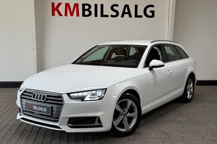 Hvid Audi A4 fra 2019