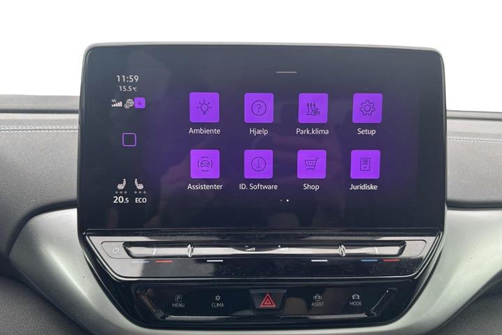 Hvid VW ID.4 fra 2023