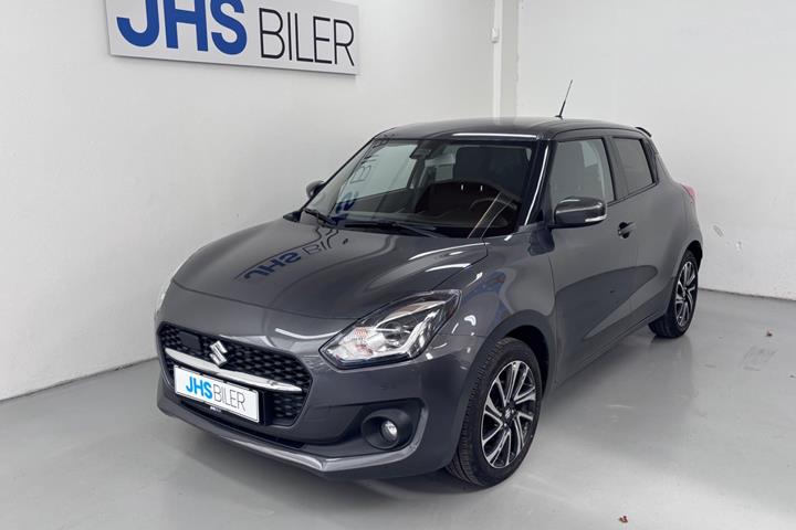 Grå Suzuki Swift fra 2020 set udefra