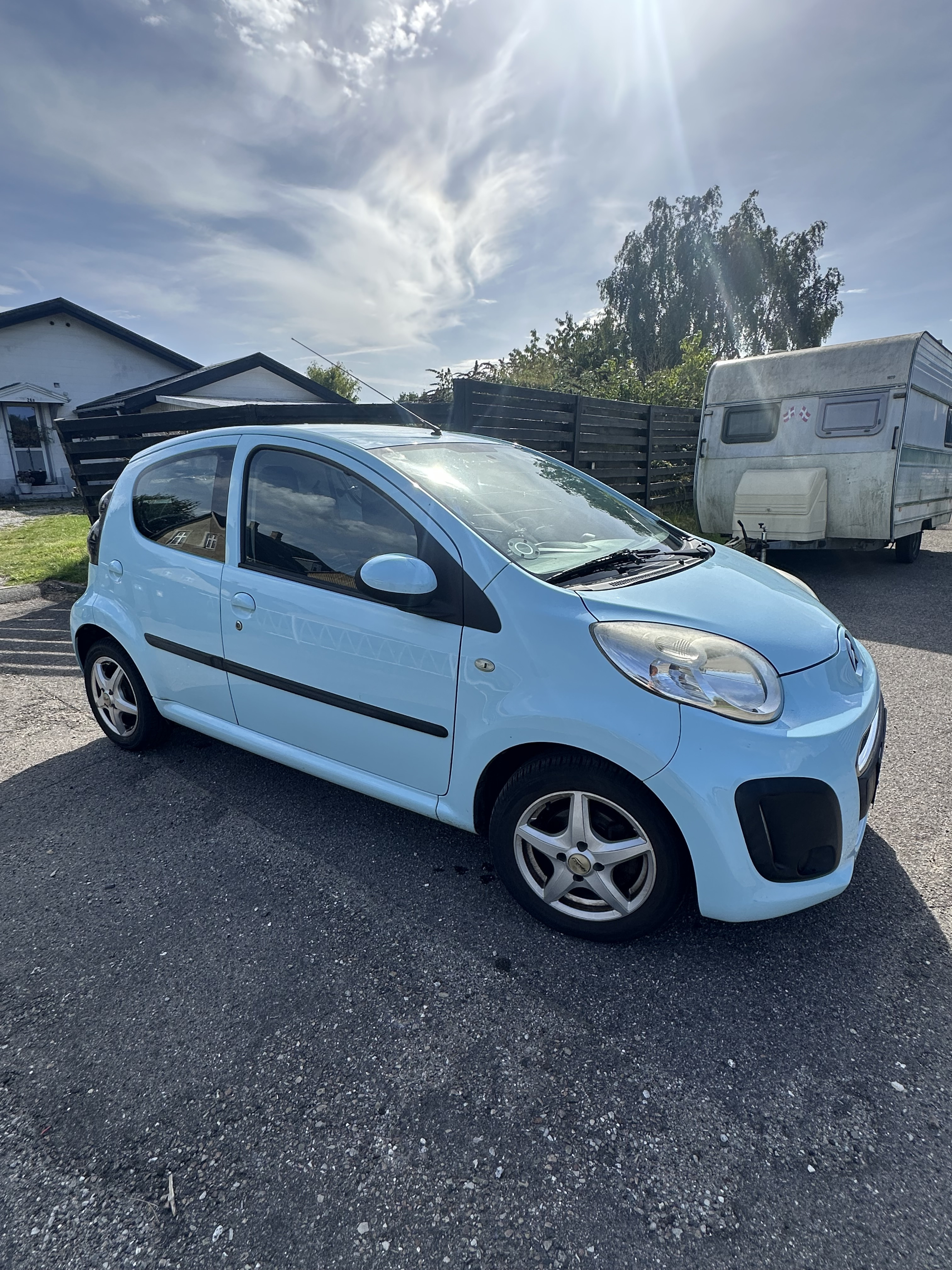Blå Citroën C1 fra 2012