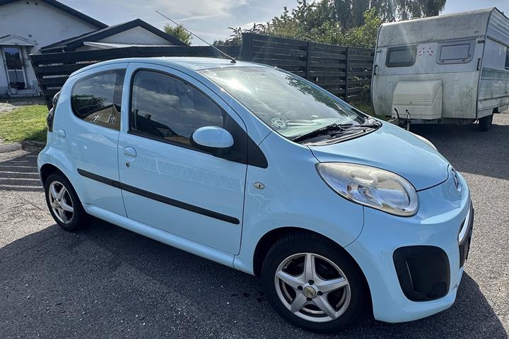 Blå Citroën C1 fra 2012