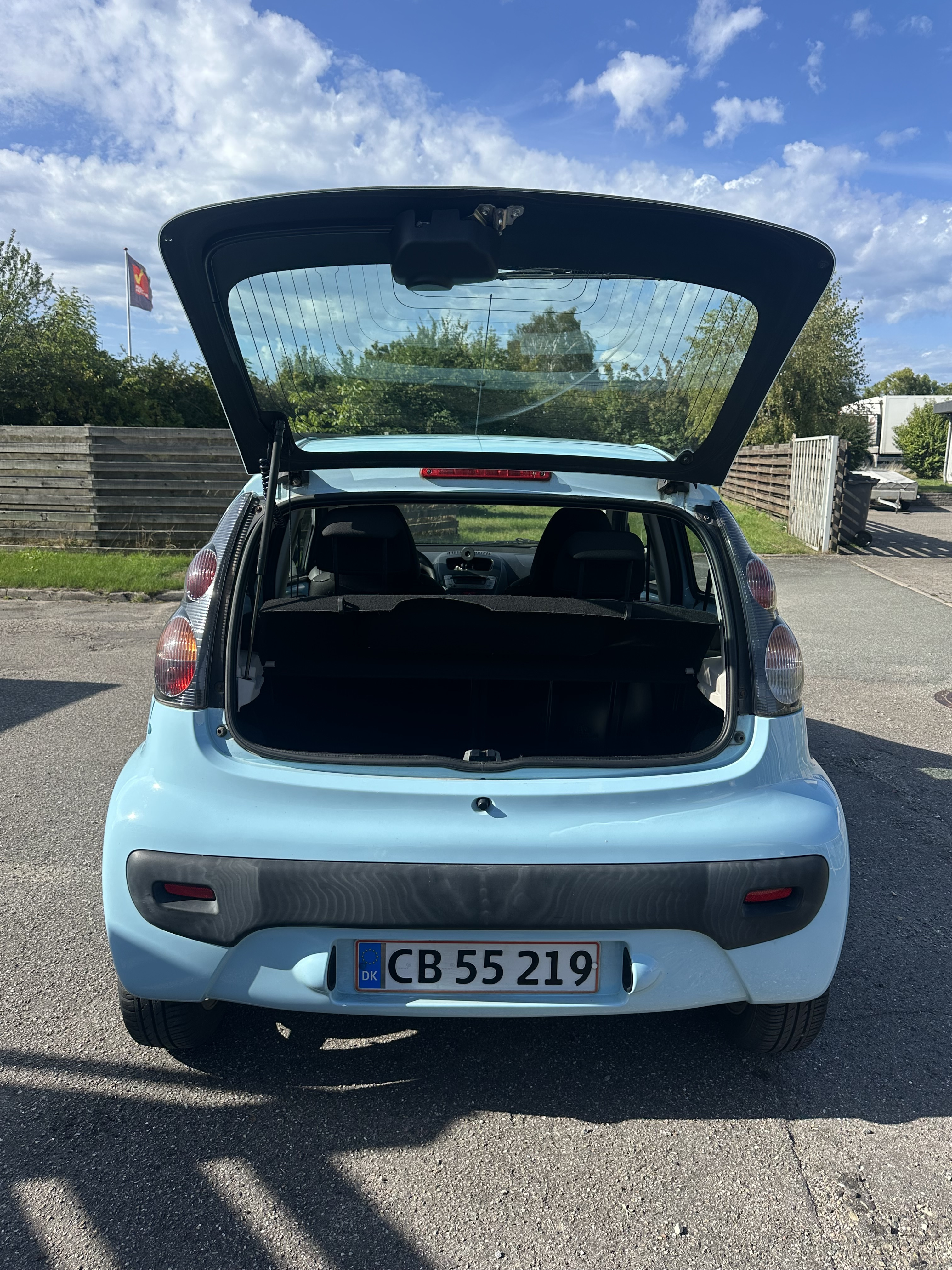 Blå Citroën C1 fra 2012