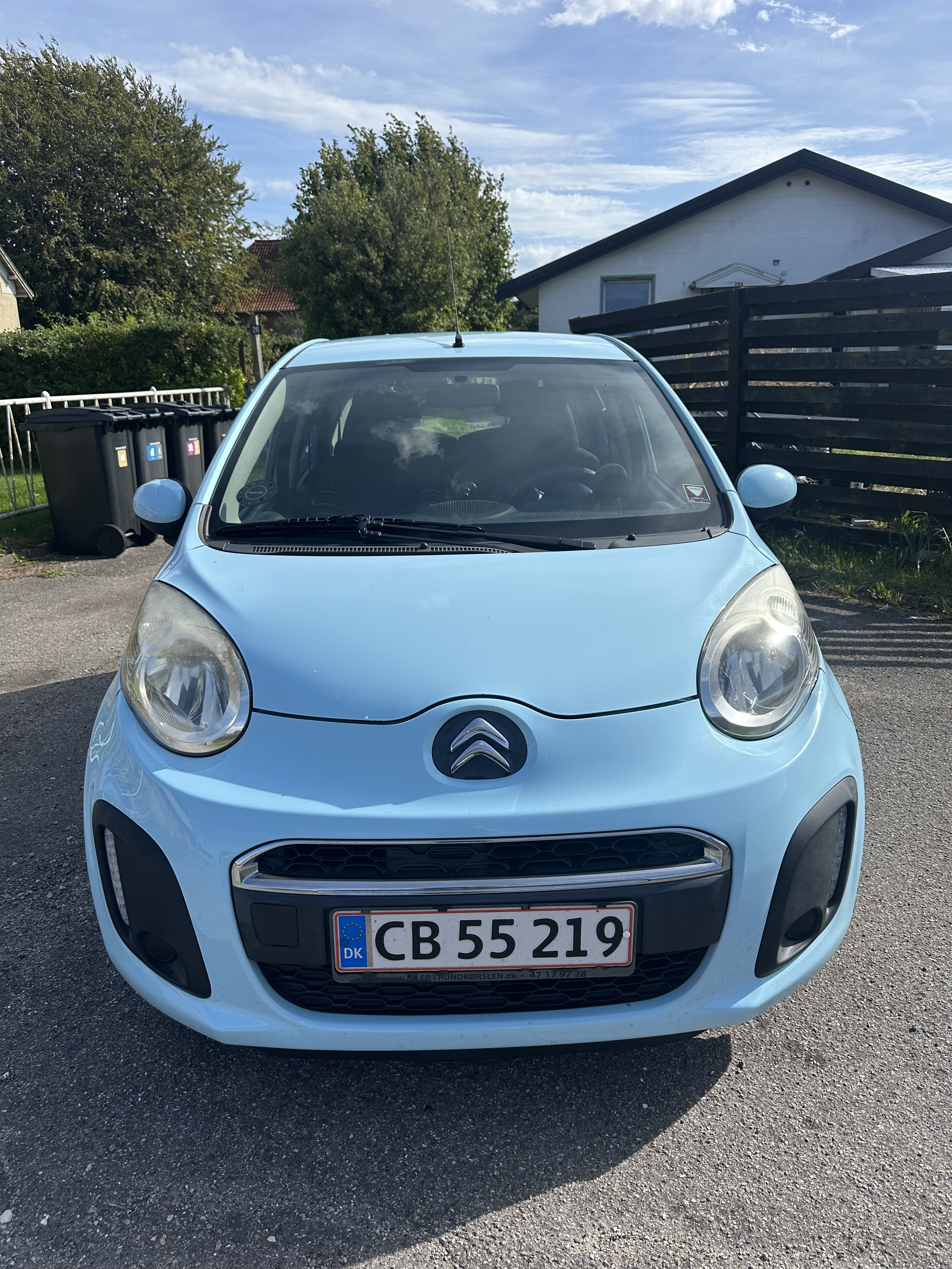 Blå Citroën C1 fra 2012
