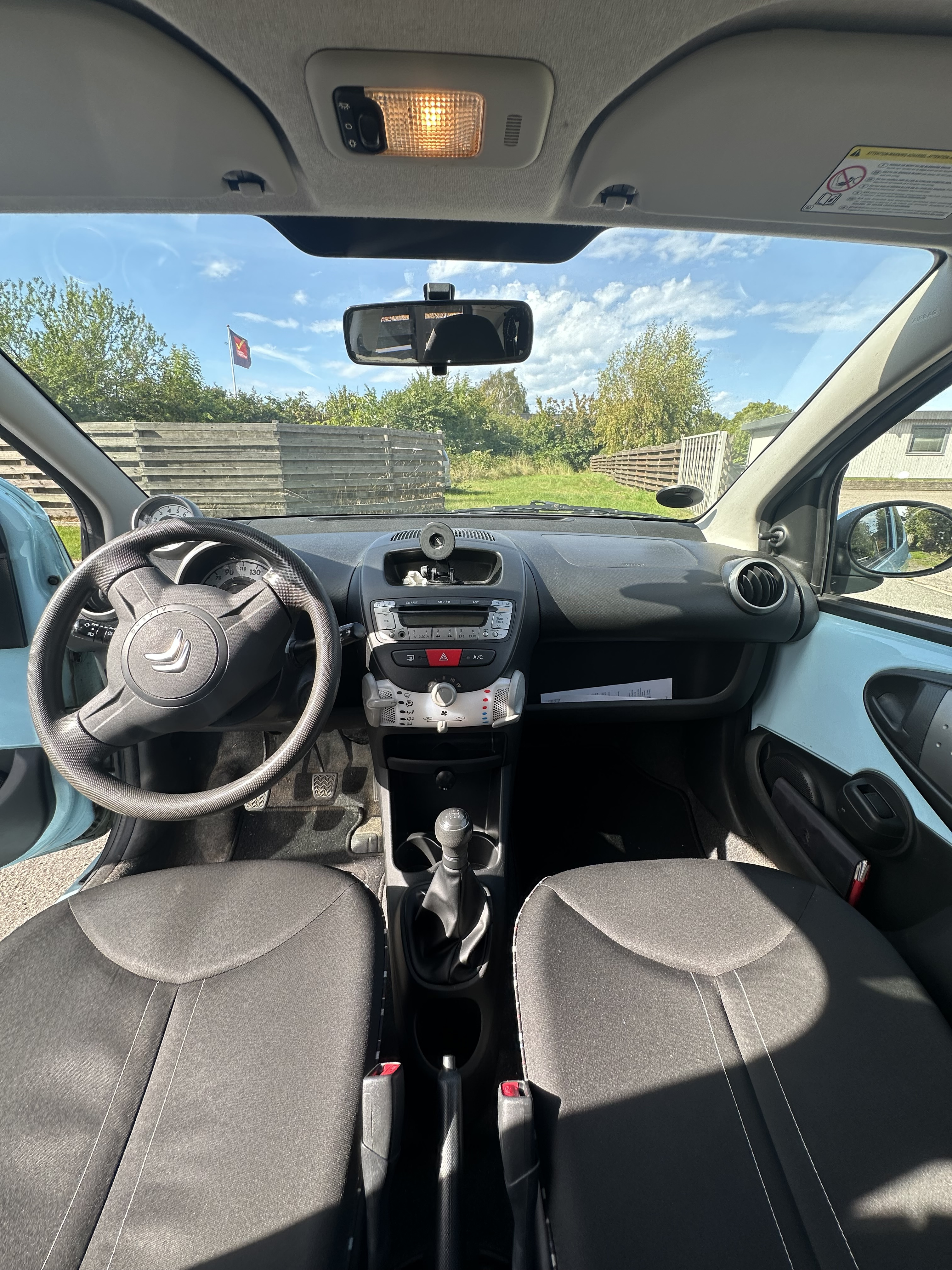 Blå Citroën C1 fra 2012