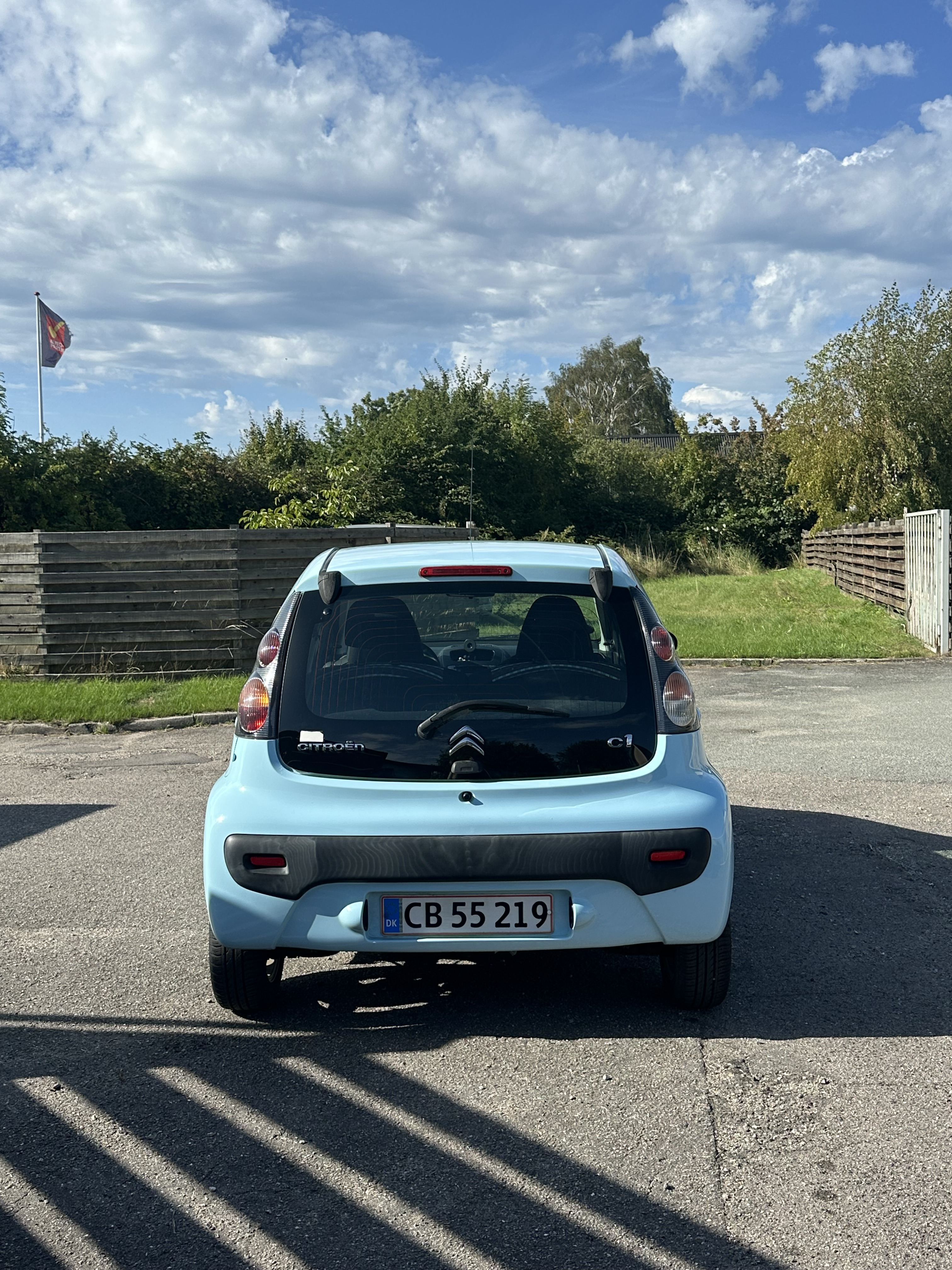 Blå Citroën C1 fra 2012