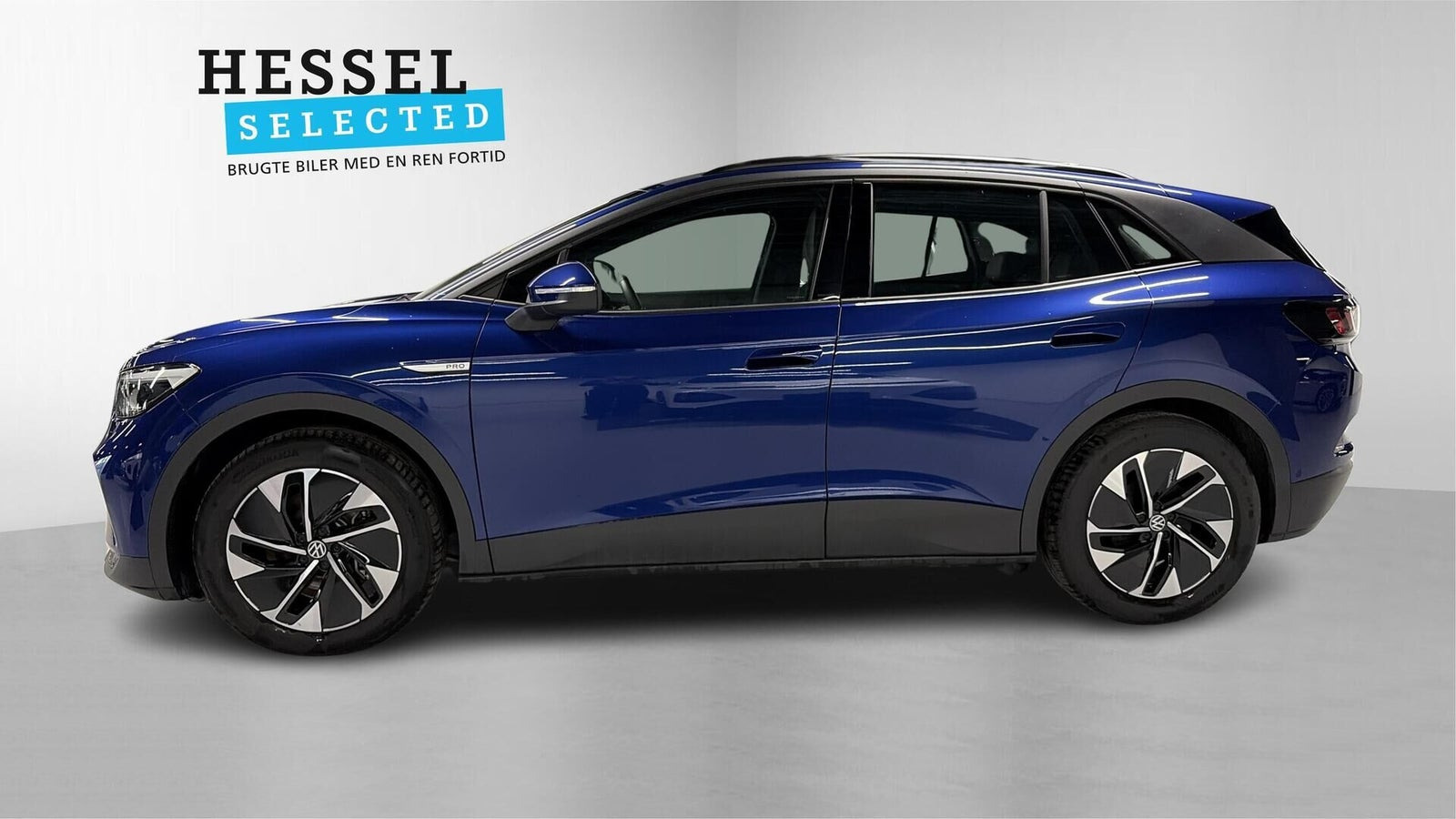 Blå VW ID.4 fra 2023