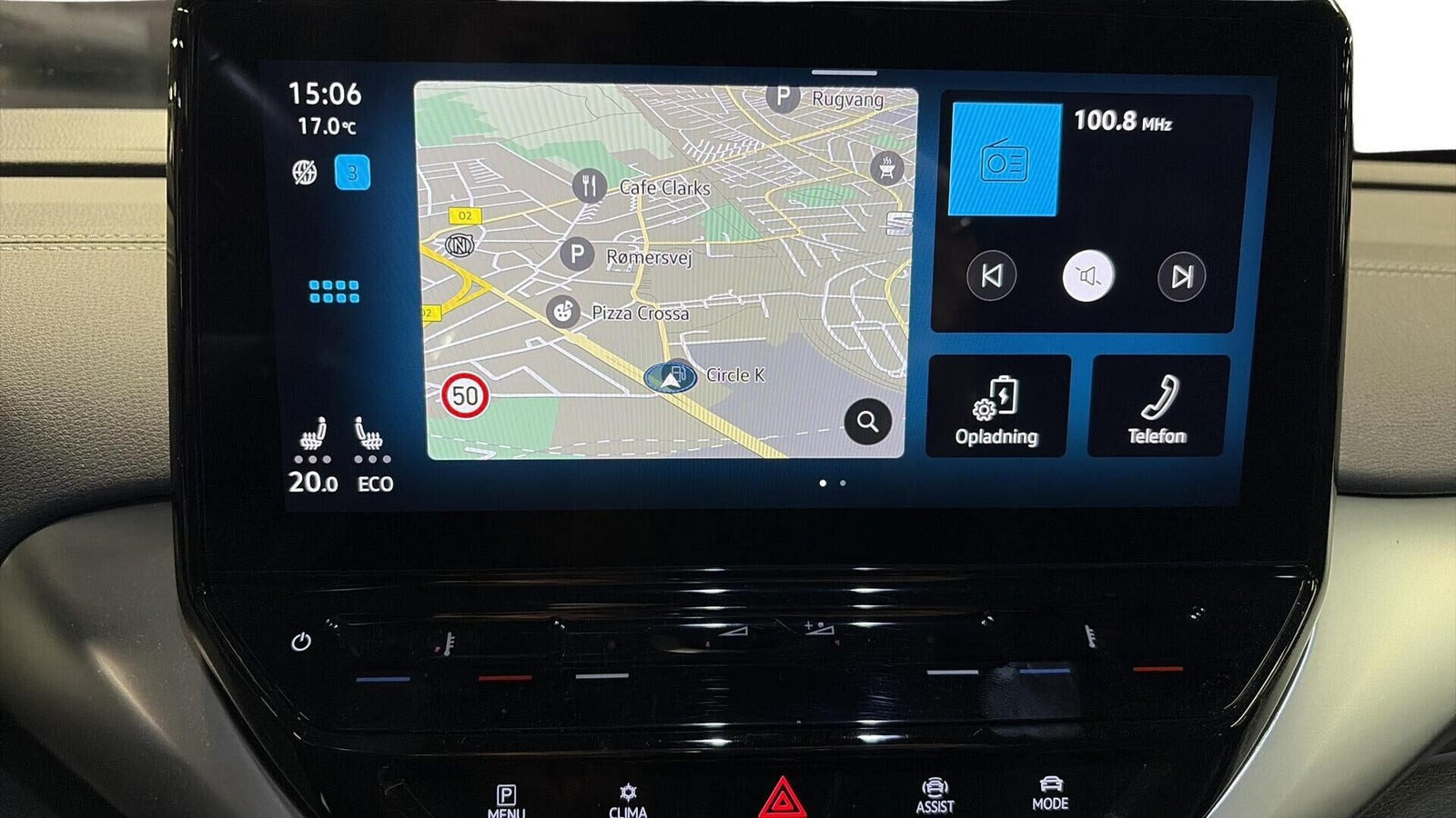 Blå VW ID.4 fra 2023
