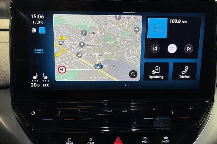 Blå VW ID.4 fra 2023
