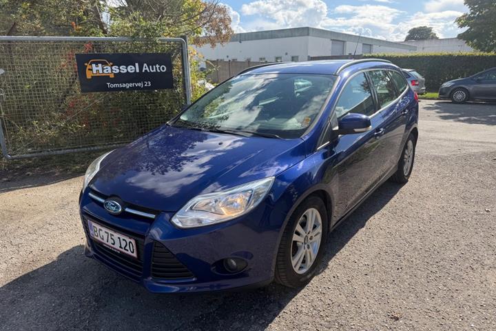Grøn Ford Focus fra 2014