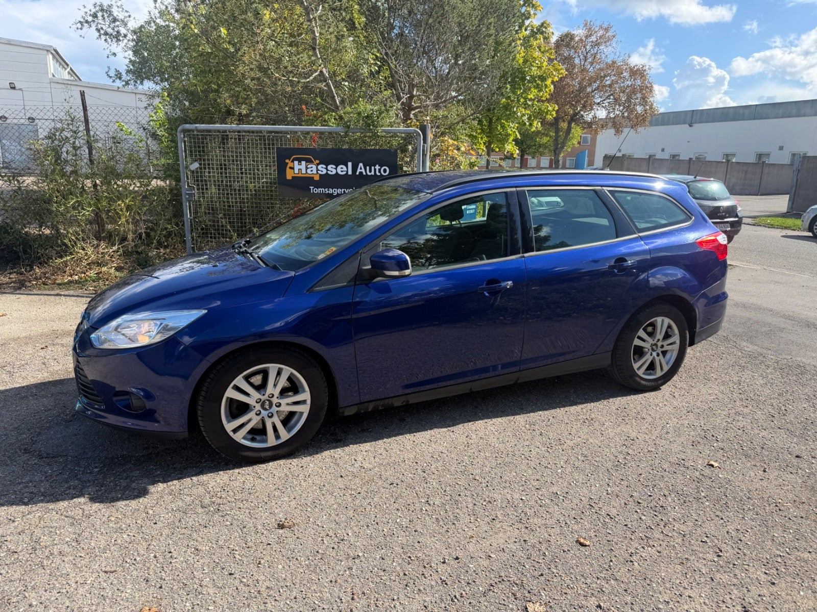 Grøn Ford Focus fra 2014