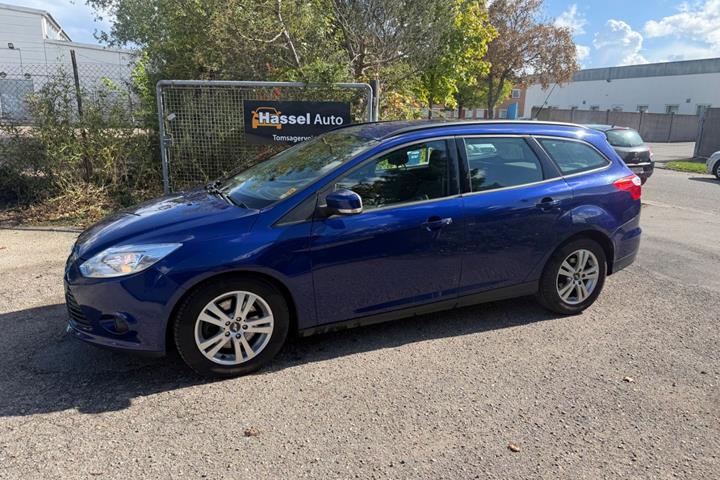 Grøn Ford Focus fra 2014