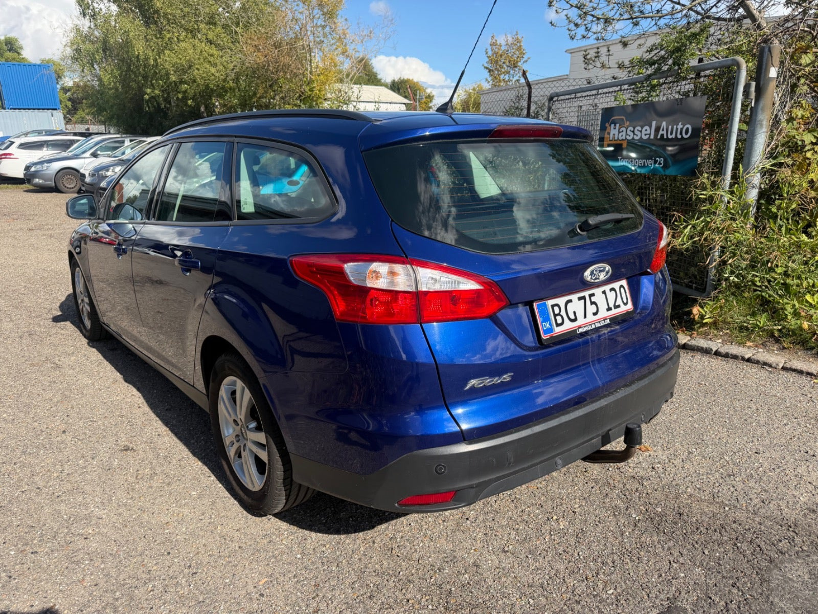 Grøn Ford Focus fra 2014
