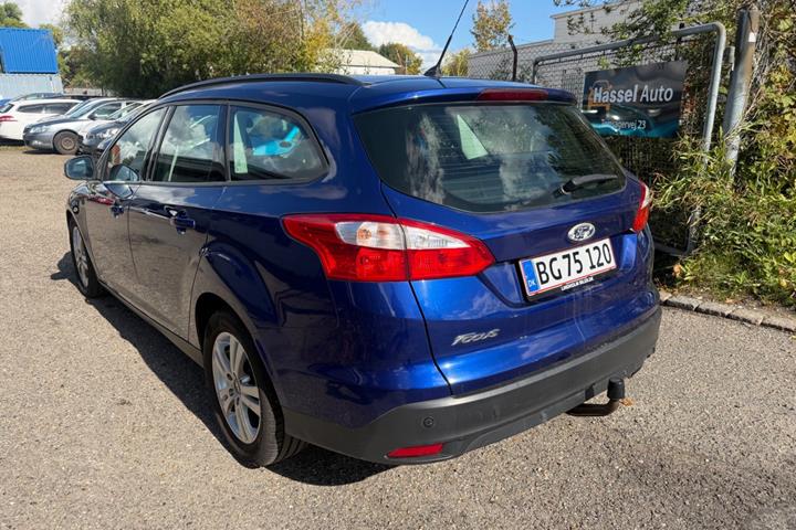 Grøn Ford Focus fra 2014