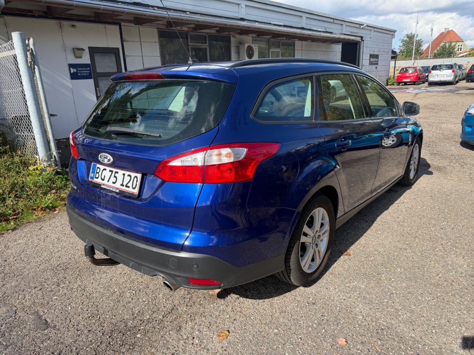 Grøn Ford Focus fra 2014