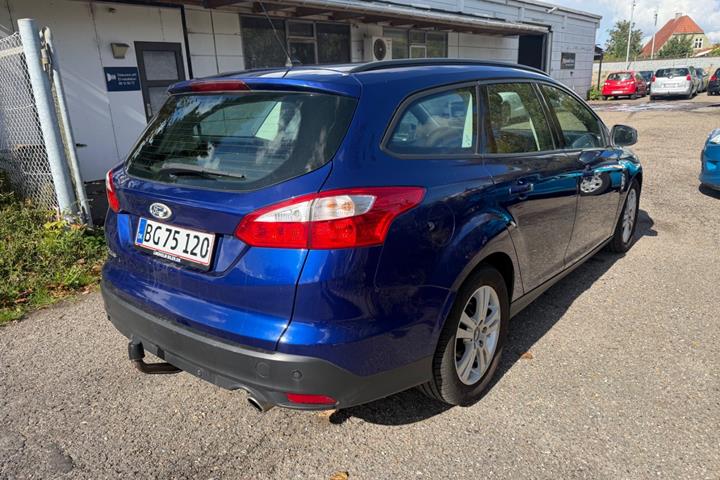Grøn Ford Focus fra 2014