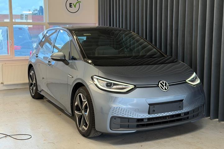 Blå VW ID.3 fra 2022