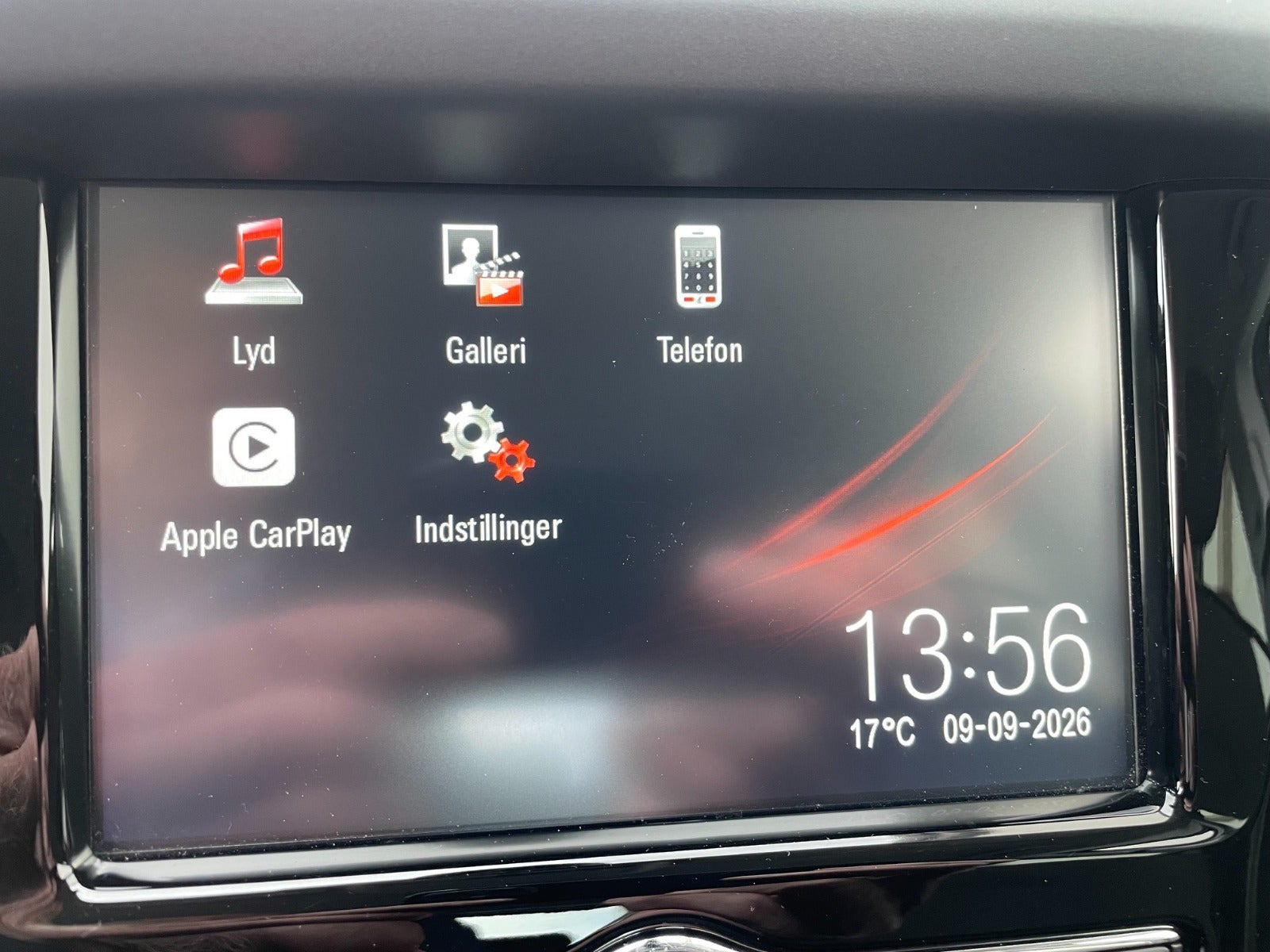 Blå Opel Corsa fra 2018