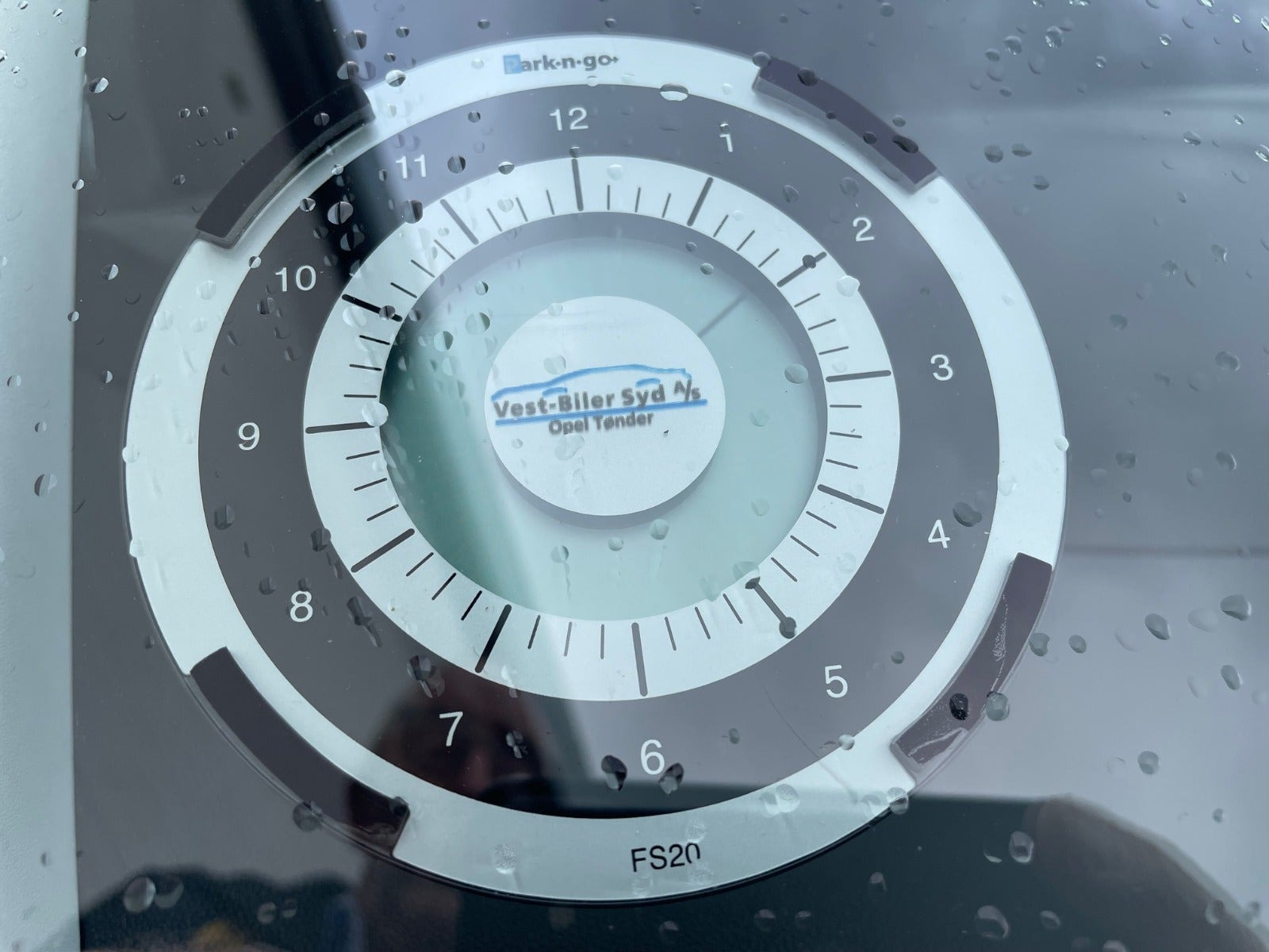 Blå Opel Corsa fra 2018