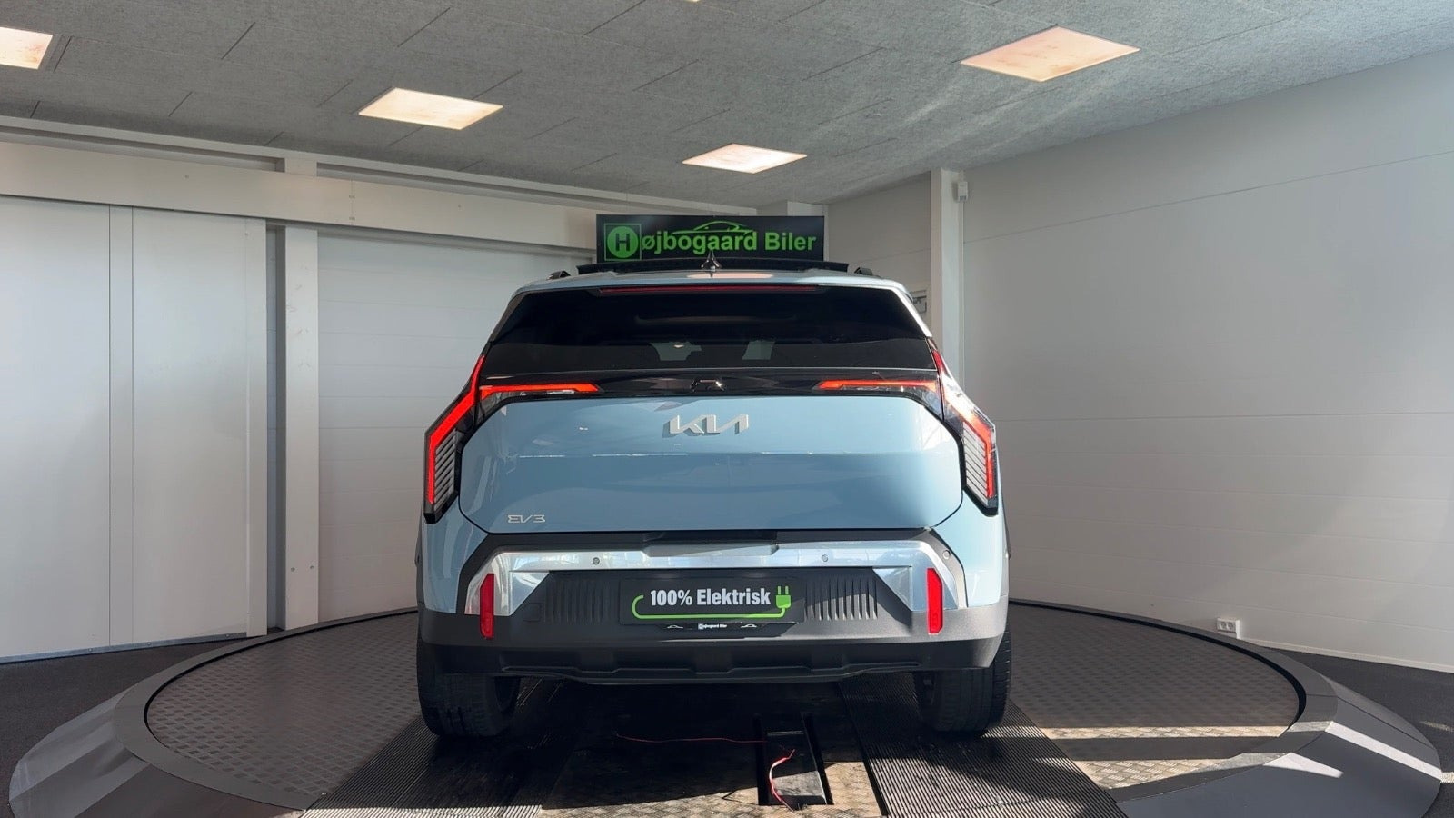 Blå Kia EV3 fra 2025