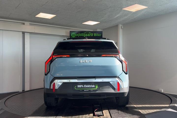 Blå Kia EV3 fra 2025