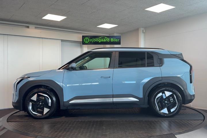 Blå Kia EV3 fra 2025