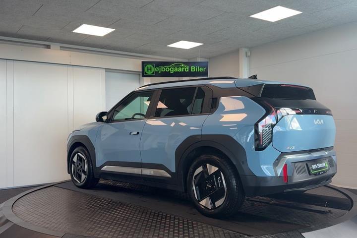 Blå Kia EV3 fra 2025