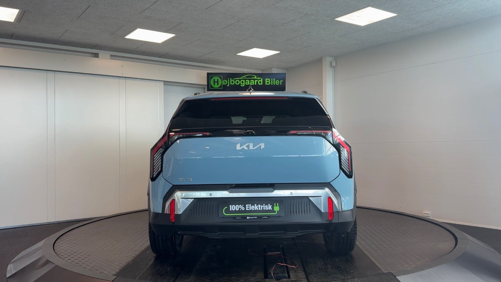 Blå Kia EV3 fra 2025