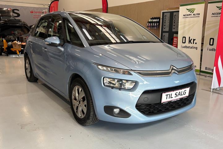 Blå Citroën C4 Picasso fra 2014