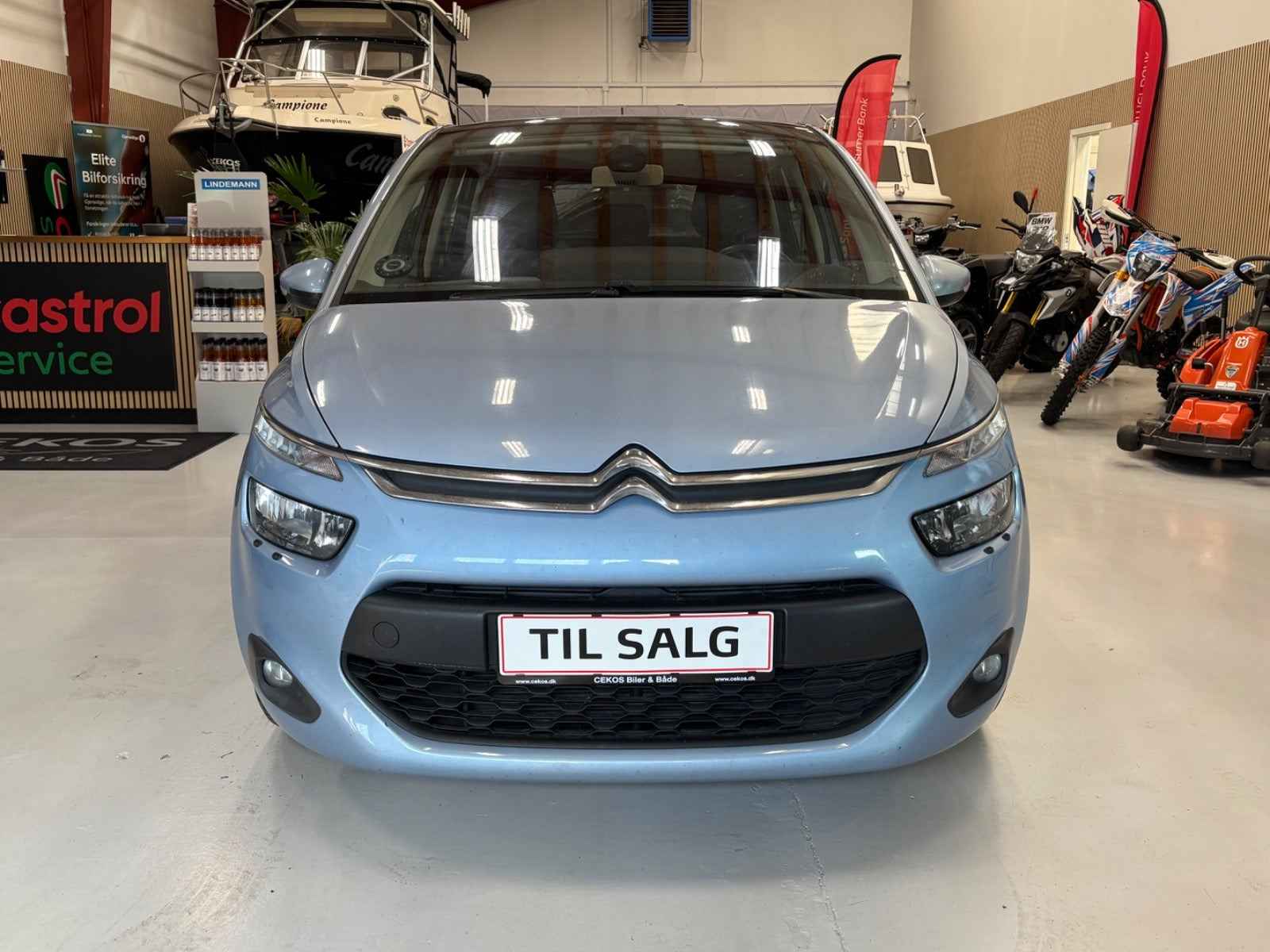 Blå Citroën C4 Picasso fra 2014
