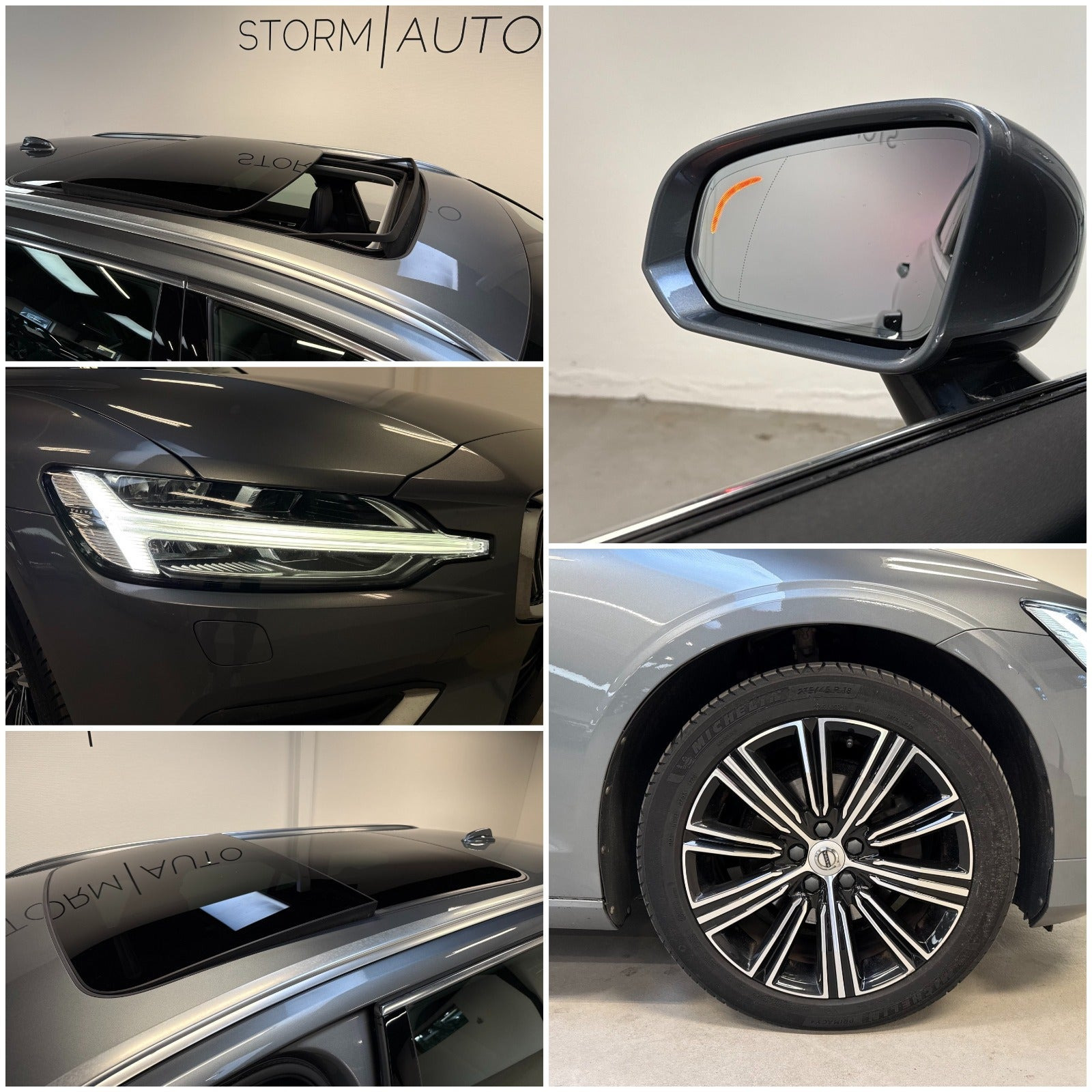 Sølv Volvo V60 fra 2021