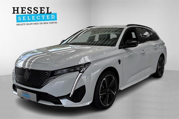 Hvid Peugeot E-308 fra 2024