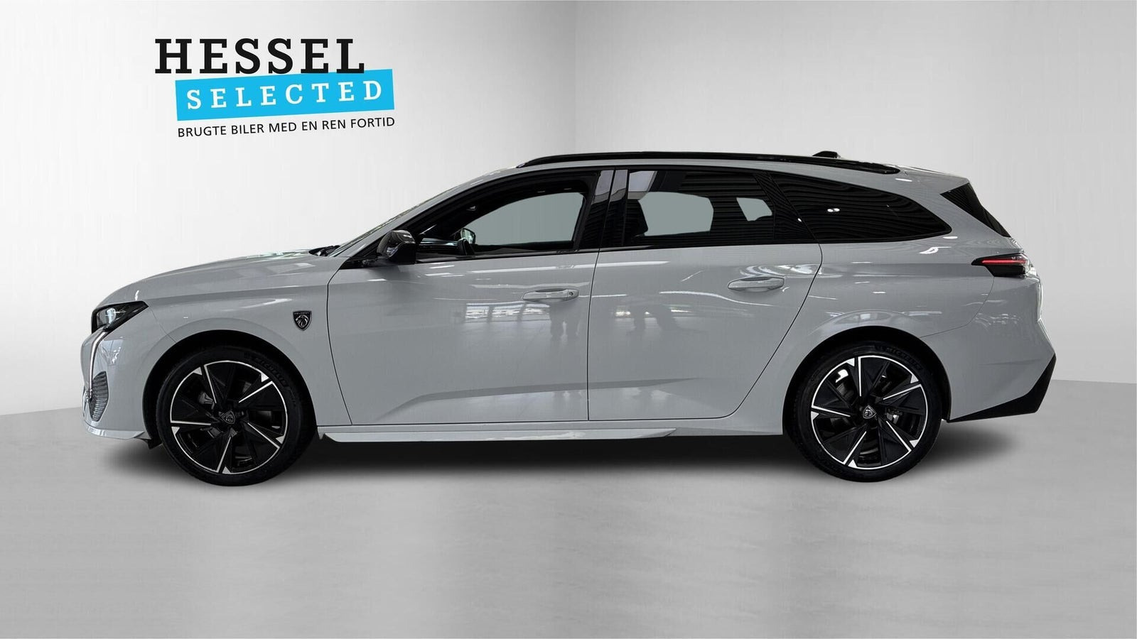 Hvid Peugeot E-308 fra 2024
