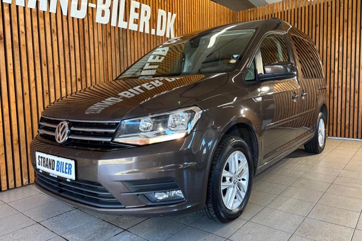 Brun VW Caddy fra 2018