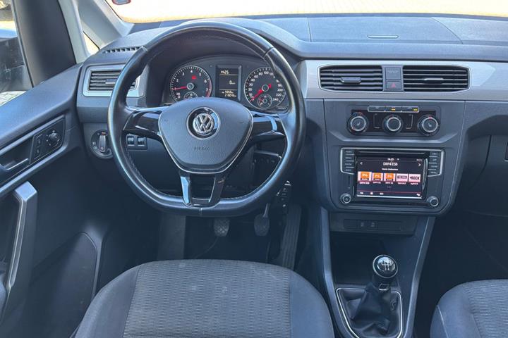 Brun VW Caddy fra 2018
